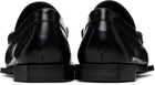 Casablanca Black Leather Loafers