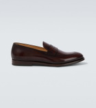 Brunello Cucinelli Leather penny loafers