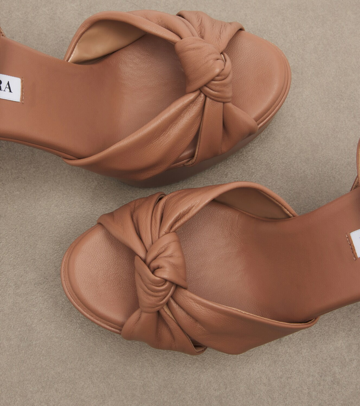 Aquazzura Cupid leather platform sandals