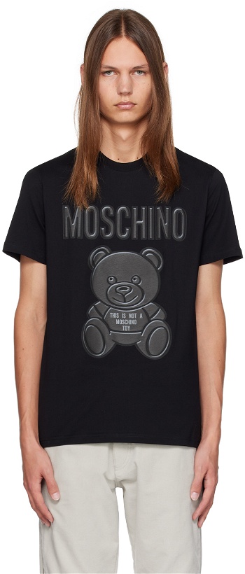 Photo: Moschino Black Teddy Bear T-Shirt
