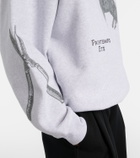 Jacquemus Ane embroidered cotton sweatshirt