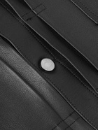 A.PRESSE - Full-Grain Leather Jacket - Black