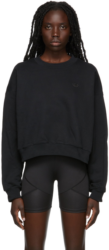 Photo: adidas Originals Black Batwing Crew Sweatshirt