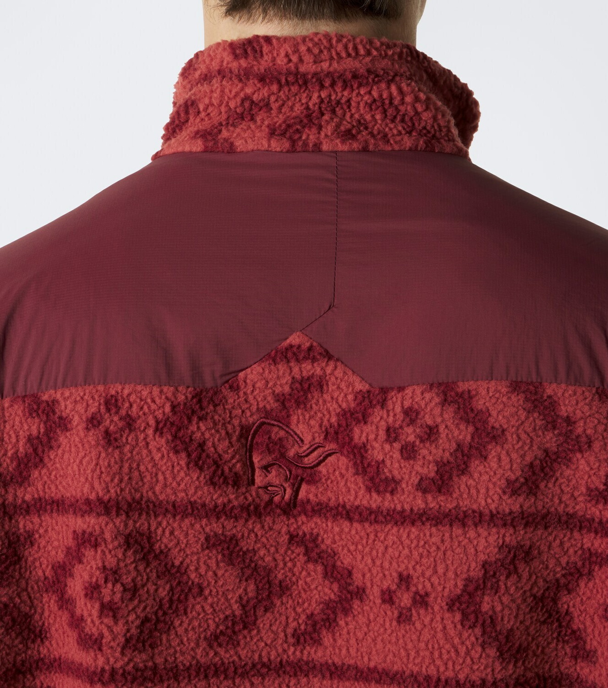 Norrøna Tamok printed fleece jacket