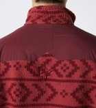 Norrøna Tamok printed fleece jacket