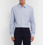 Gabriela Hearst - Light-Blue Quevedo Slim-Fit Striped Cotton Shirt - Blue