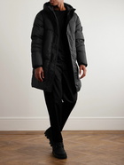 Stone Island - Logo-Appliquéd Quilted Shell Hooded Down Jacket - Black