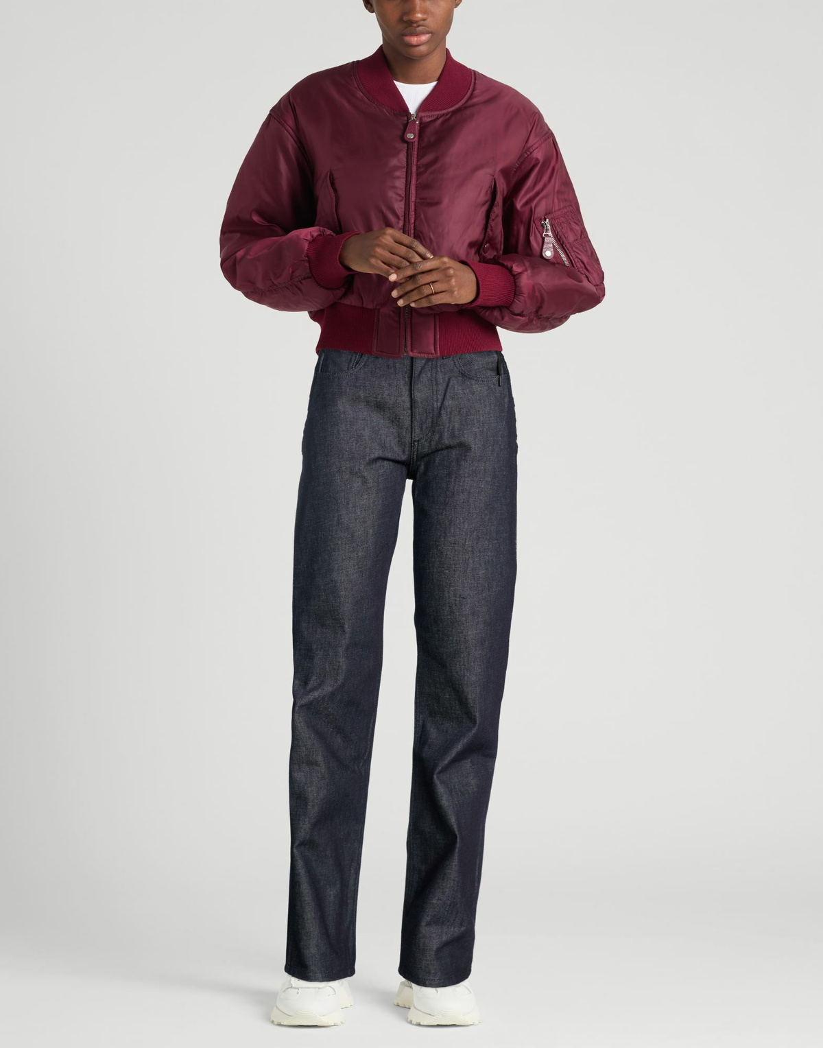 Mugler Womens Jeans in Blue