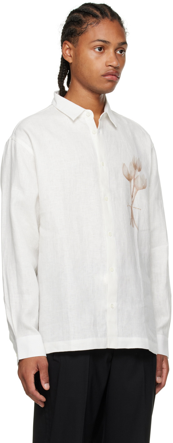 Jacquemus Off-White 'Le Chemise Baou' Shirt Jacquemus