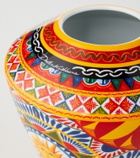 Dolce&Gabbana Casa Carretto Small porcelain vase