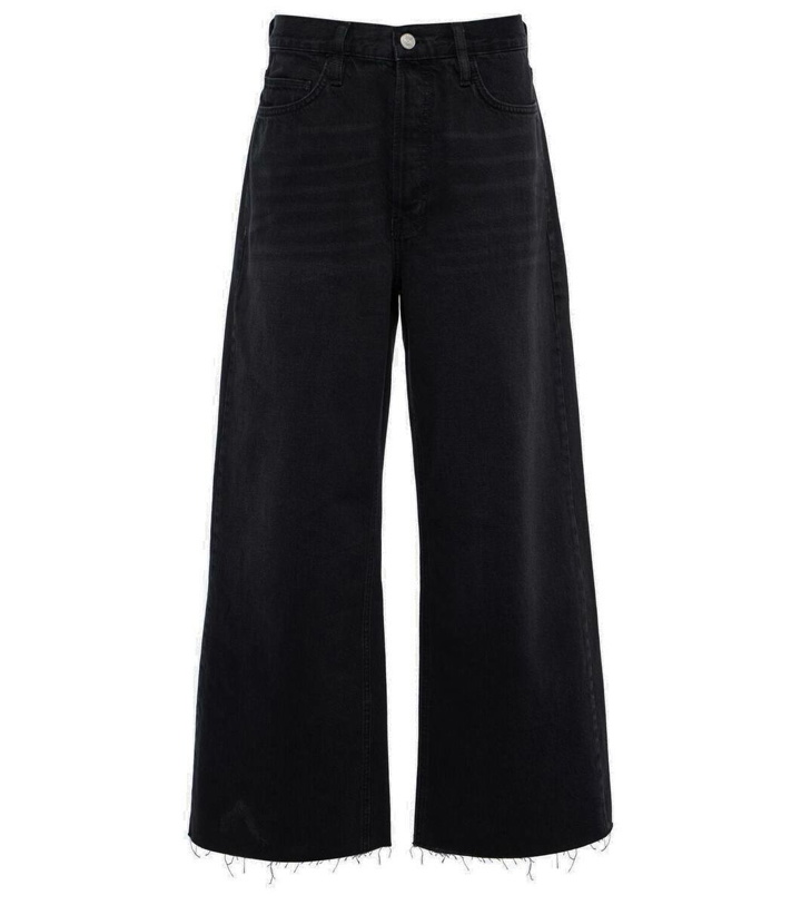 Photo: Frame Le Low Baggy low-rise wide-leg jeans