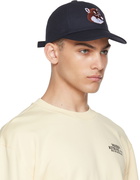 Maison Kitsuné Navy Fox Head Cap