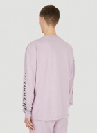 Racing Thoughts Long Sleeve T-Shirt in Purple
