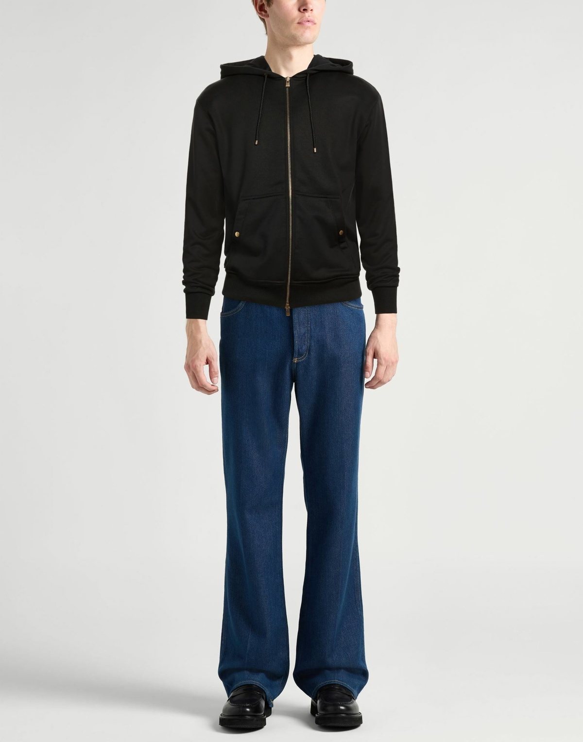 Agnona Mens Sweatshirt in Black