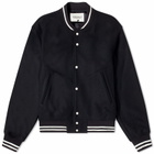 Uniform Bridge Men's Varsity Jacket in Navy