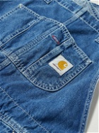 Carhartt WIP - Logo-Appliquéd Denim Overalls - Blue