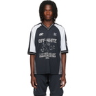Off-White Black Eagle Team Soccer T-shirt