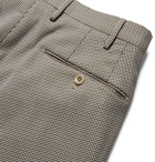 Incotex - Slim-Fit Puppytooth Woven Trousers - Neutral