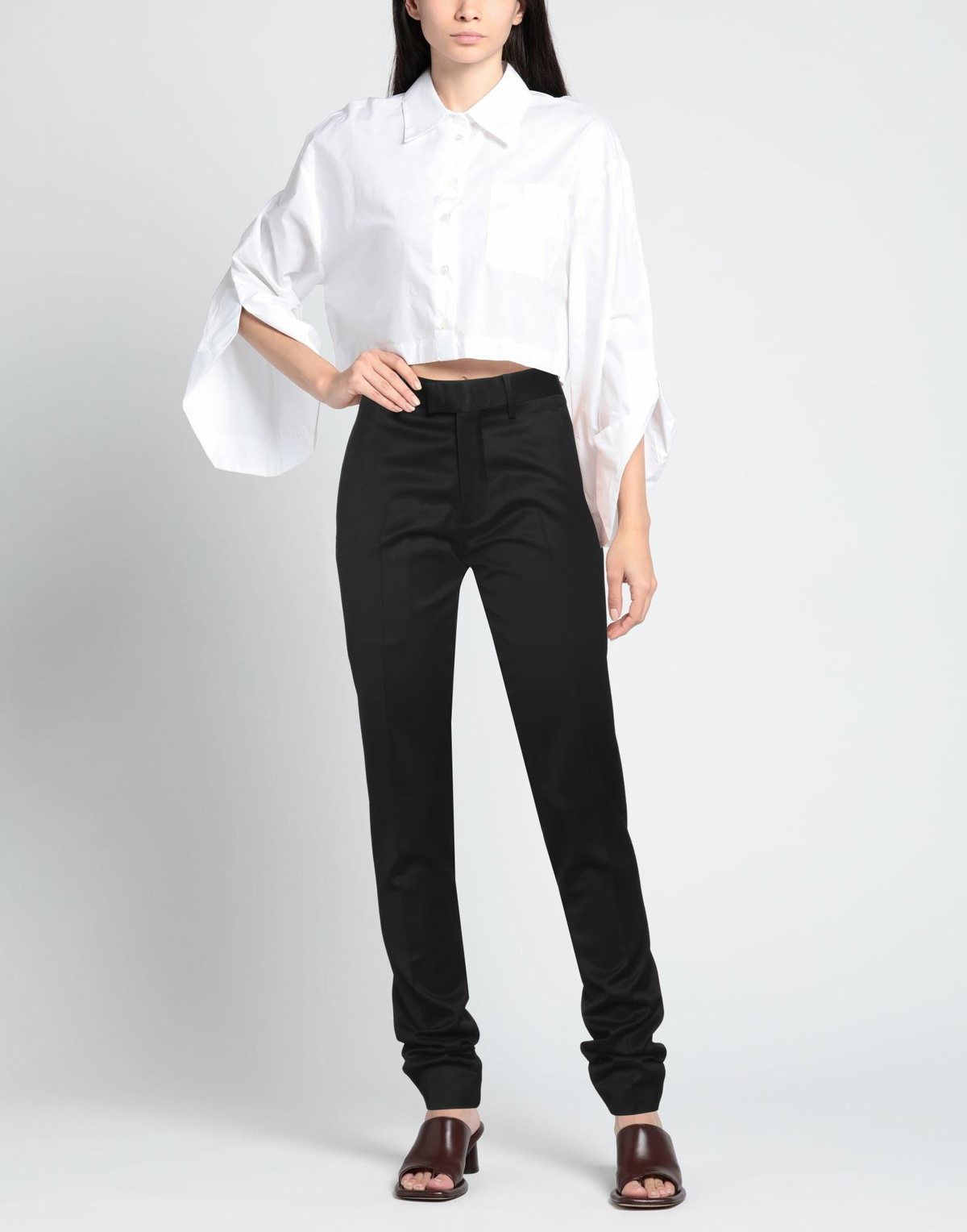 Ann Demeulemeester Womens Pants in Black