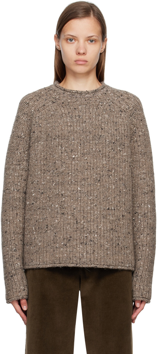 TOTEME Beige Country Sweater Toteme