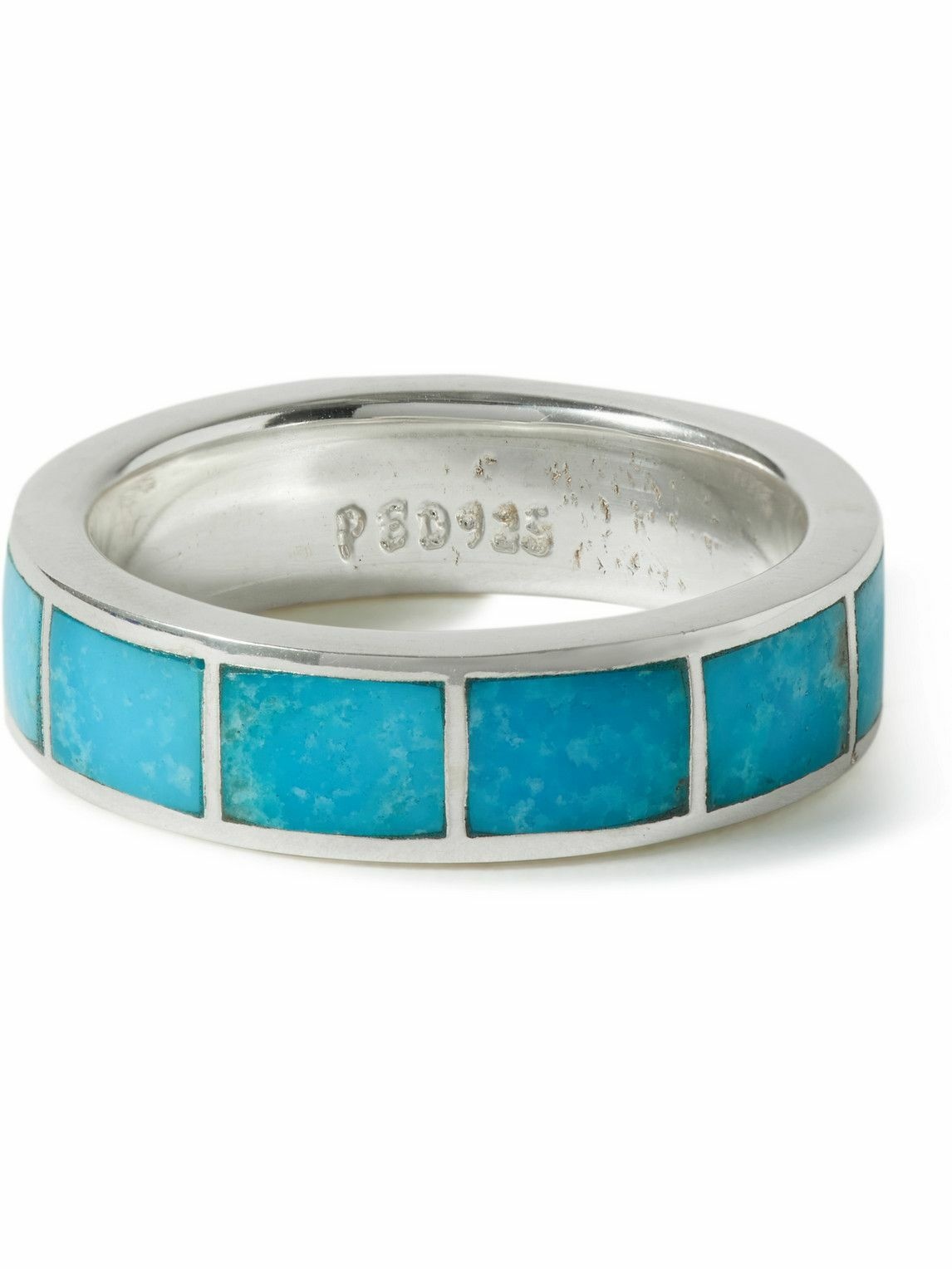 Photo: Peyote Bird - Eternite Silver and Turquoise Ring - Silver