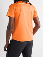 DISTRICT VISION - Slim-Fit Air-Wear Stretch-Mesh T-Shirt - Orange