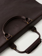 Bennett Winch - Trifold Leather Suit Carrier - Brown