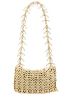 Rabanne Iconic Nano 1969 Crystal-embellished Disc Shoulder bag - Gold - One Size