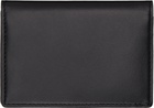 YOHJI YAMAMOTO Black Leather Card Holder