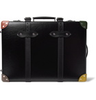 Globe-Trotter - Paul Smith 20" Leather-Trimmed Trolley Case - Black