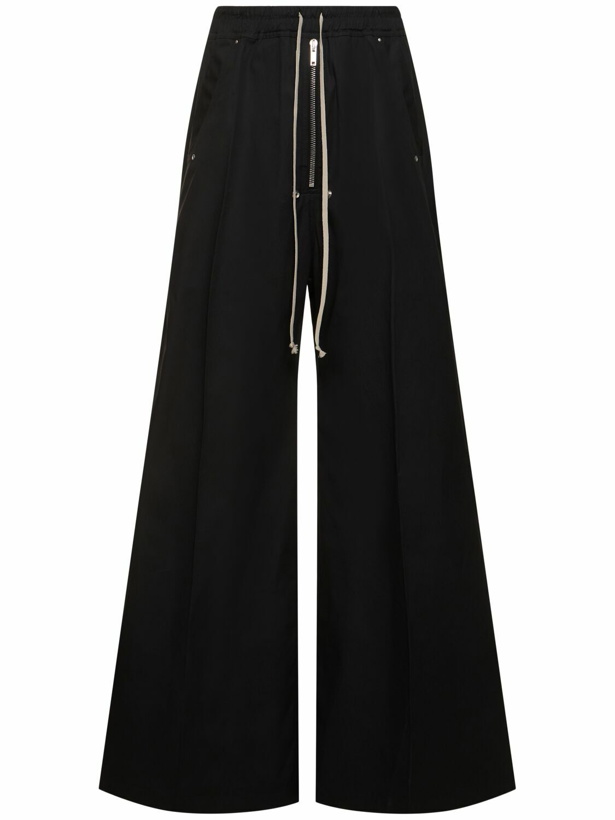 Photo: RICK OWENS Wide Bela Cotton Poplin Pants