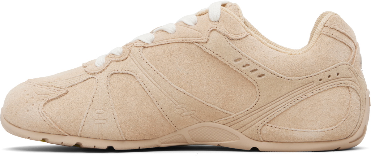Marc Jacobs Beige 'The Suede 72 Spring' Sneakers