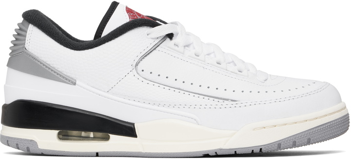 Photo: Nike Jordan White & Gray Jordan 2/3 Sneakers