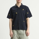 Service Works Men's Cross Stitch Shirt in Dark Navy