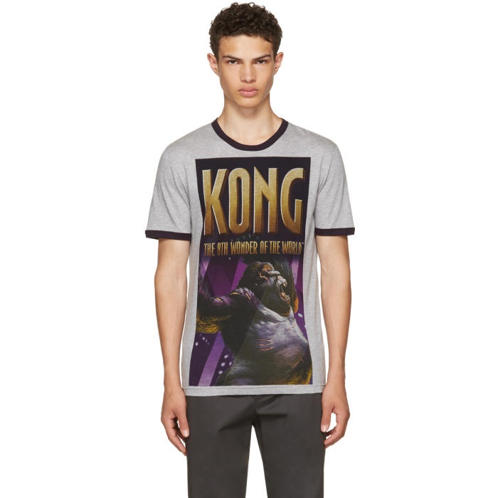 Photo: Dolce and Gabbana Grey King Kong T-Shirt