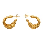 Georgia Kemball Gold Small Orgy Hoops