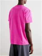 Valentino Garavani - Logo-Print Cotton-Jersey T-Shirt - Pink