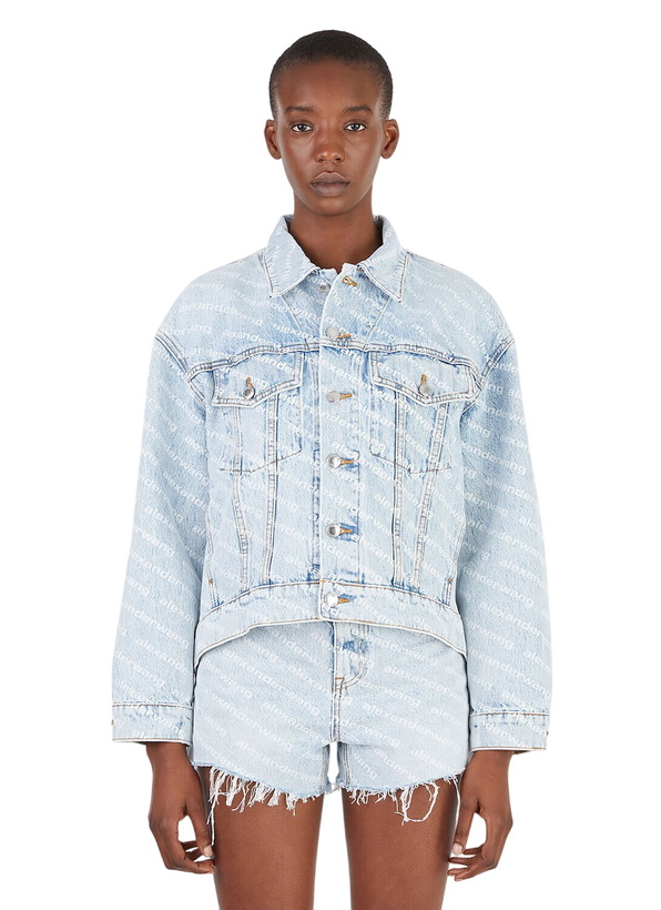 Photo: Alexander Wang Logo Denim Jacket