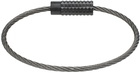 Le Gramme Black Pyramid Guilloché Cable 'Le 7g' Bracelet