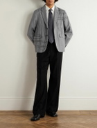 Thom Browne - Unstructured Embroidered Twill Jacket - Gray