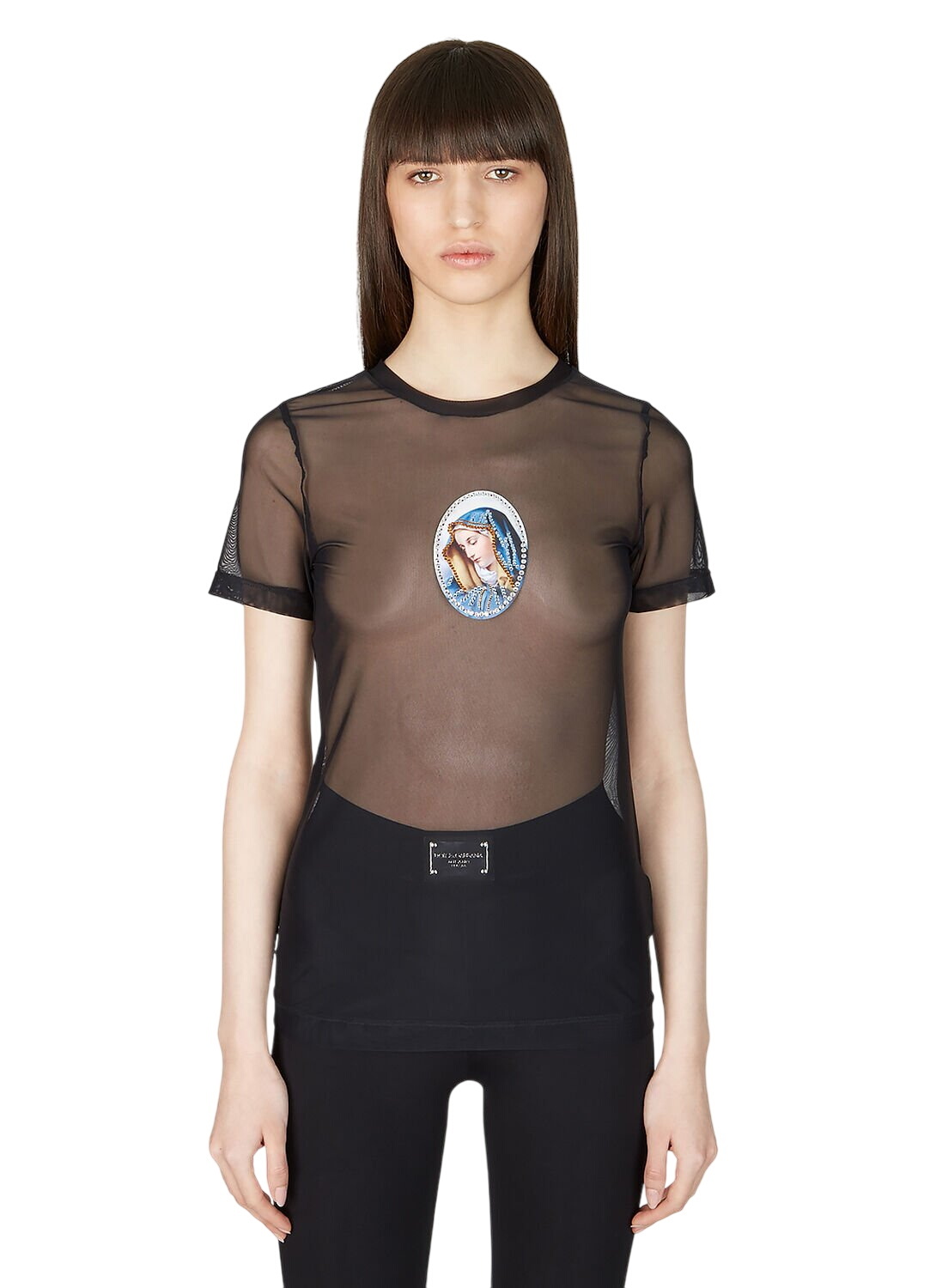 Dolce and Gabbana White Fashion Devotion T-Shirt Dolce & Gabbana