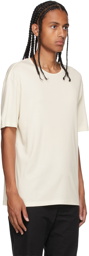 Lemaire Off-White Fine Rib T-Shirt