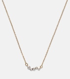 Mateo 14kt gold (585/1000) necklace with diamonds