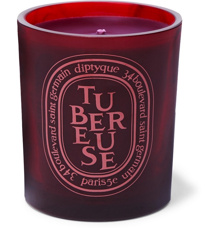 Photo: Diptyque - Red Tubéreuse Scented Candle, 300g - Burgundy