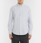 rag & bone - Fit 2 Tomlin Slim-Fit Button-Down Collar Striped Cotton Shirt - White