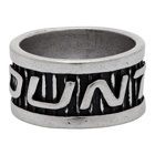 Marcelo Burlon County of Milan Silver County Ring