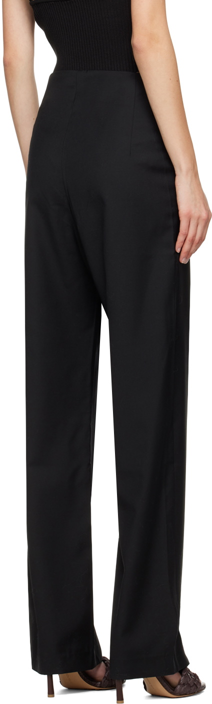 WYNN HAMLYN Black Ally Trousers Wynn Hamlyn