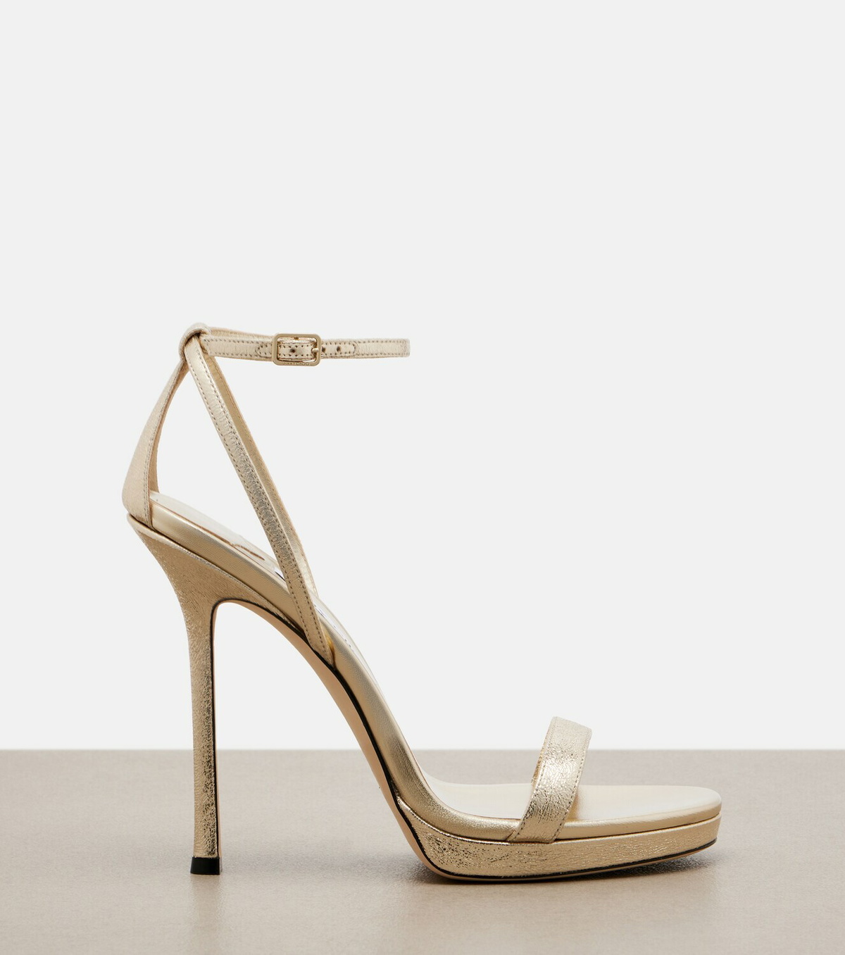 Jimmy Choo Moza leather platform sandals