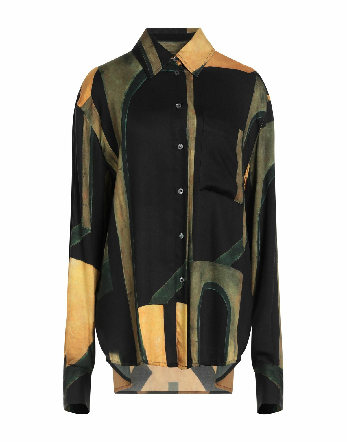 Louisa Ballou Womens Shirt in Black