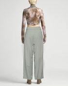 Le 17 Septembre Womens Pants in Sage green